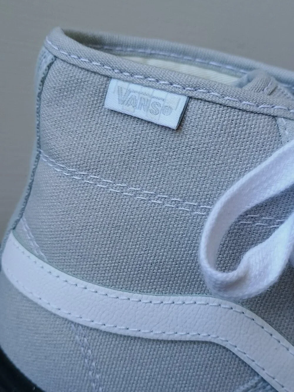 Vans Men's Crockett High Suede/Canvas in Styling Flexibility Light Gray/Black